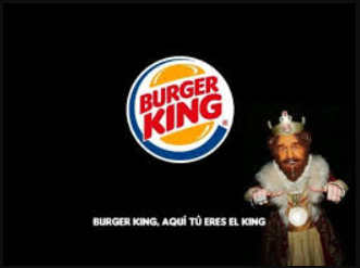 Imagen de Burger King y su eslogan